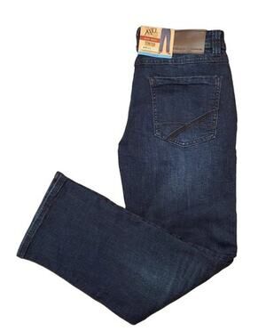 TK Axel Mens Jeans Slim Boot Stretch SZ 32x32 Dark Blue Jeans